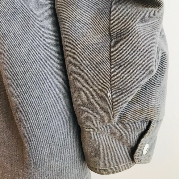 COPY - Woolrich Vintage Jacket Sherpa Lined Denim - Picture 7 of 8